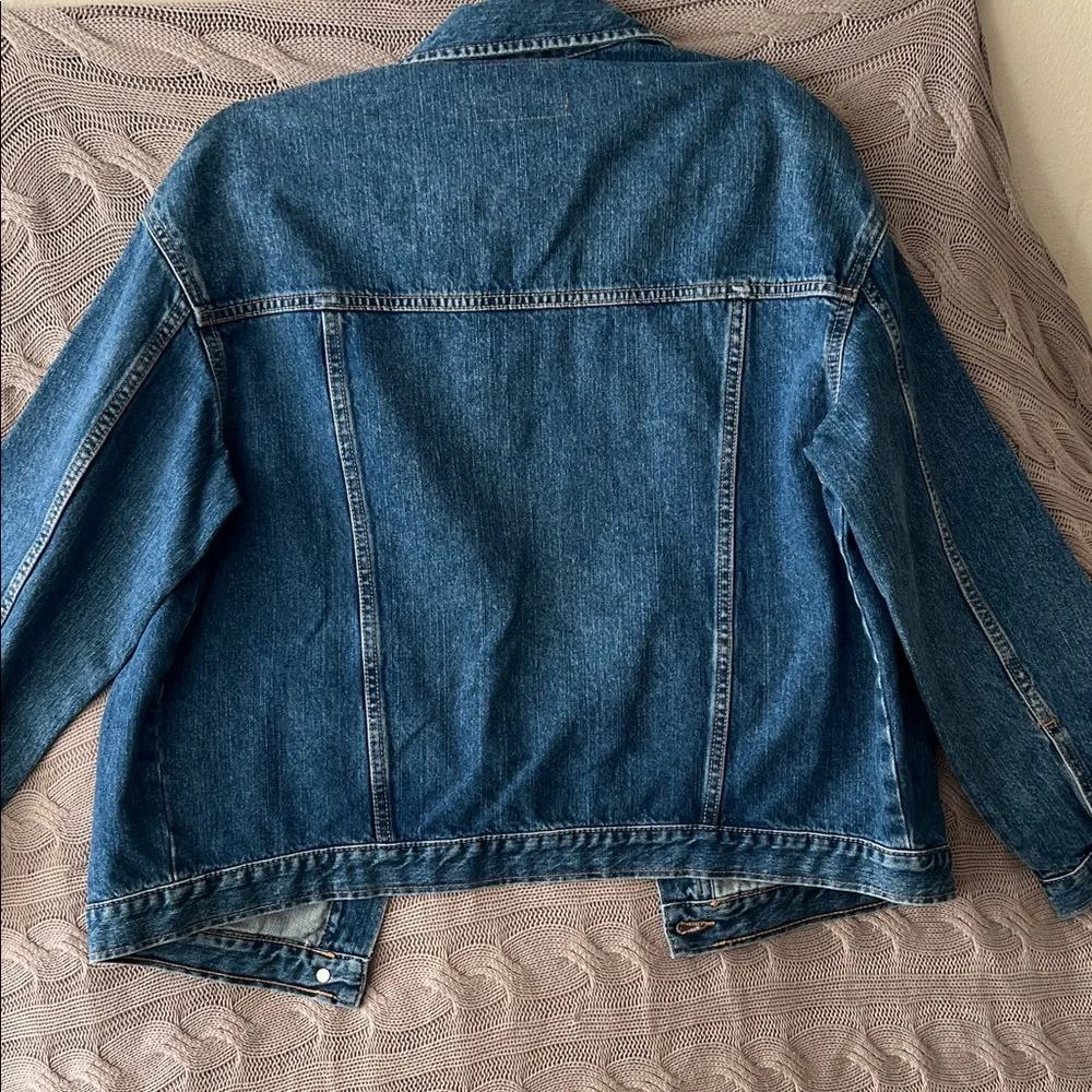 SOLD- Banana Republic Blue Jean Jacket - Picture 6 of 6